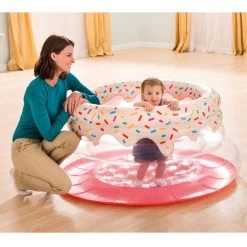 AIRE DE JEUX TRAMPOLINE GONFLABLE GYM ENFANT INTEX 48476 -Magasin De Kayaks aire de jeux trampoline gonflable gym enfant intex 48476 2