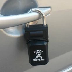 CADENAS BOITIER ANTIVOL SURF PISTOLS -Magasin De Kayaks cadenas boitier antivol surf pistols 2