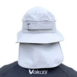 Chapeau Surf Performance Gris Clair VAIKOBI -Magasin De Kayaks chapeau surf performance gris clair vaikobi 4