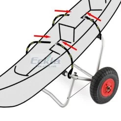 CHARIOT KAYAK CANOE PLIABLE ECKLA CANYON -Magasin De Kayaks chariot kayak canoe pliable eckla canyon 2