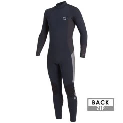 Combinaison Billabong 4/3 Absolute Backzip Navy -Magasin De Kayaks combinaison billabong 4 3 absolute backzip navy 1