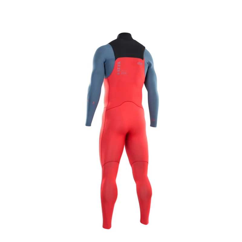 COMBINAISON ION SEEK CORE SEMIDRY 4/3 FRONTZIP 2021 ROUGE/ BLEU/NOIR 6 COMBINAISON ION SEEK CORE SEMIDRY 4/3 FRONTZIP 2021 ROUGE/ BLEU/NOIR – Image 4
