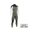 COMBINAISON ION SEEK ELEMENT SEMIDRY 4/3 BACKZIP 2021 OLIVE/BLANC/NOIR -Magasin De Kayaks combinaison ion seek element semidry 4 3 backzip 2021 olive blanc noir