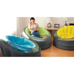 FAUTEUIL GONFLABLE INTEX 3 COULEURS -Magasin De Kayaks fauteuil gonflable intex 3 couleurs 2