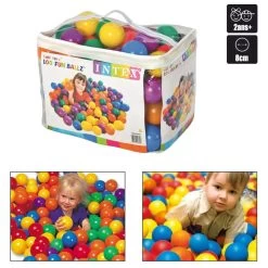 Intex JEU DE 100 BALLES BALL TOYS 8 CM