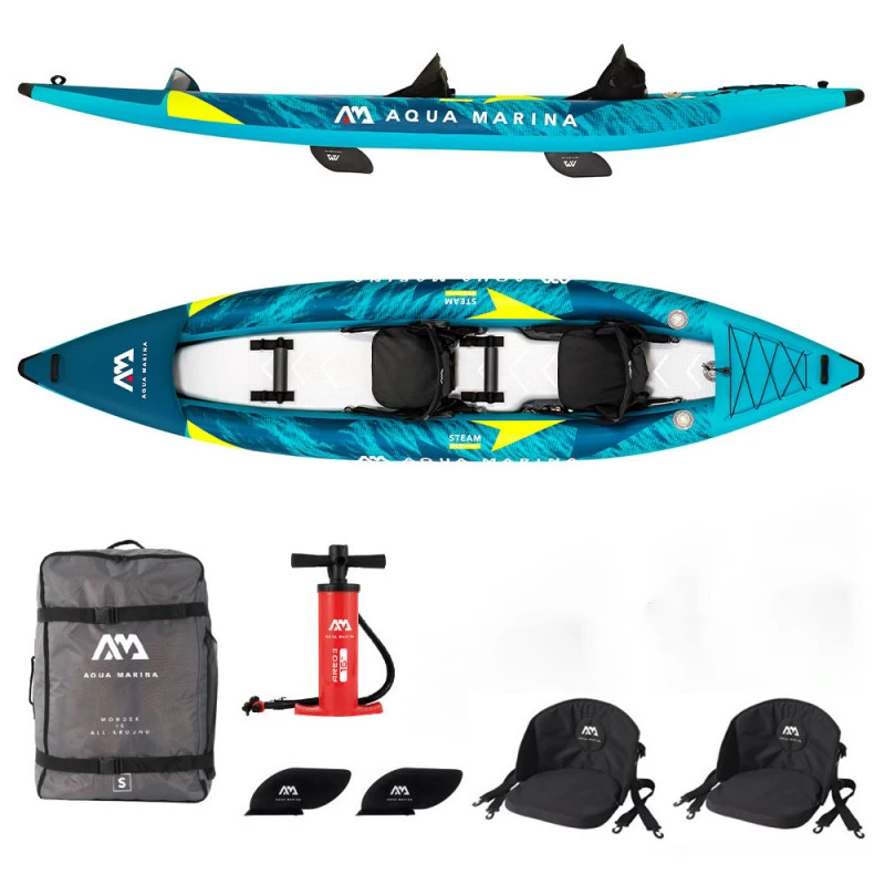 KAYAK AQUA MARINA STEAM 412 2 PERSONNES 2023 4 KAYAK AQUA MARINA STEAM 412 2 PERSONNES 2023 – Image 2
