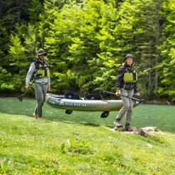 KAYAK GONFLABLE AQUA MARINA CALIBER PECHE -Magasin De Kayaks kayak gonflable aqua marina caliber peche 10