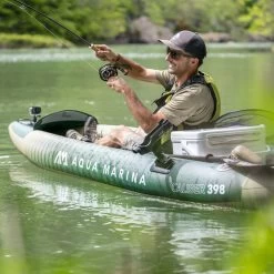 KAYAK GONFLABLE AQUA MARINA CALIBER PECHE -Magasin De Kayaks kayak gonflable aqua marina caliber peche 7