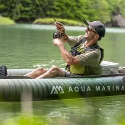 KAYAK GONFLABLE AQUA MARINA CALIBER PECHE -Magasin De Kayaks kayak gonflable aqua marina caliber peche 8