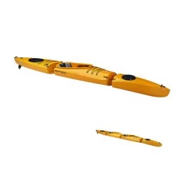 KAYAK MODULABLE POINT 65°N MERCURY GTX DUO JAUNE -Magasin De Kayaks kayak modulable point 65n mercury gtx duo jaune 2