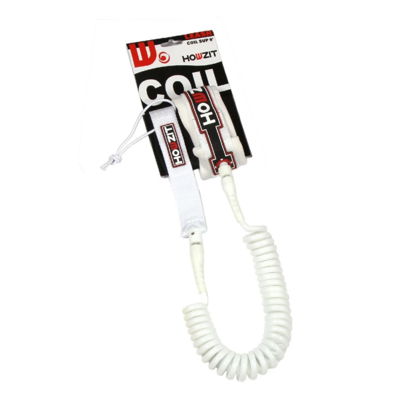 LEASH DE SUP HOWZIT COIL BLANC 9 LEASH DE SUP HOWZIT COIL BLANC – Image 7