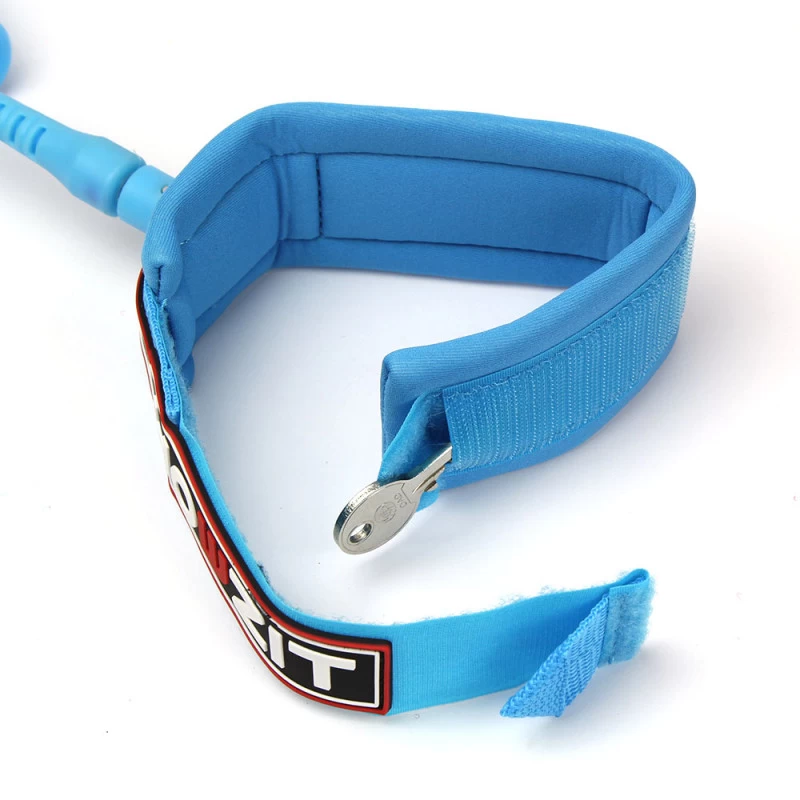 LEASH DE SUP HOWZIT COIL BLEU 9' 9 LEASH DE SUP HOWZIT COIL BLEU 9' – Image 7