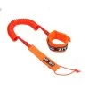 LEASH DE SUP HOWZIT COIL ORANGE -Magasin De Kayaks leash de sup howzit coil orange