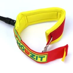 LEASH DE SUP HOWZIT COIL RASTA 9' 12 LEASH DE SUP HOWZIT COIL RASTA 9' -Magasin De Kayaks leash de sup howzit coil rasta 9 1 3