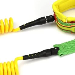 LEASH DE SUP HOWZIT COIL RASTA 9' 14 LEASH DE SUP HOWZIT COIL RASTA 9' -Magasin De Kayaks leash de sup howzit coil rasta 9 1 5