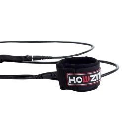 LEASH SURF HOWZIT NOIR DIAMETRE 7MM -Magasin De Kayaks leash surf howzit noir diametre 7mm 9