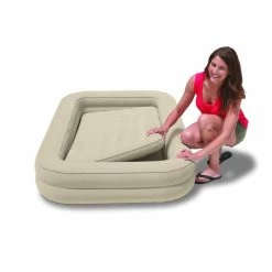 LIT GONFLABLE ENFANT INTEX + GONFLEUR -Magasin De Kayaks lit gonflable enfant intex gonfleur 2