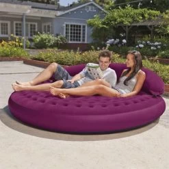 LOUNGE COSY PRUNE INTEX -Magasin De Kayaks lounge cosy prune intex 2
