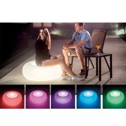 MOBILIER GONFLABLE LUMINEUX INTEX OTTOMAN -Magasin De Kayaks mobilier gonflable lumineux intex ottoman 2
