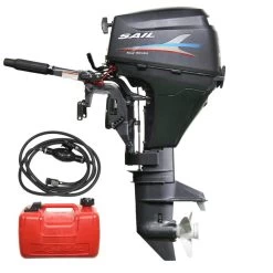 Moteur Hors-bord 4 Temps - 9,9 Cv - Arbre Court - Sail -Magasin De Kayaks moteur hors bord 4 temps 99 cv arbre court sail 3