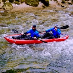 PACK KAYAK GUMOTEX THAYA 2 PLACES CONVERTIBLE ROUGE -Magasin De Kayaks pack kayak gumotex thaya 2 places convertible rouge 3