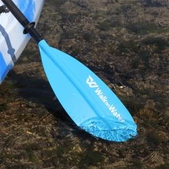PAGAIE WOW KAYAK 2 PARTIES ALU BLUE -Magasin De Kayaks pagaie wow kayak 2 parties alu blue 2