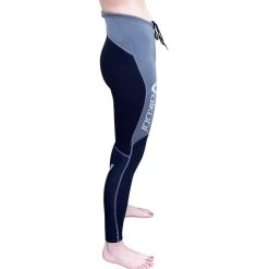 Pantalon Néoprène 1.5mm FLEXFORCE Noir Gris VAIKOBI -Magasin De Kayaks pantalon neoprene 15mm flexforce noir gris vaikobi 6