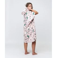PONCHO AFTER HYPE PALE PINK -Magasin De Kayaks poncho after hype pale pink 3