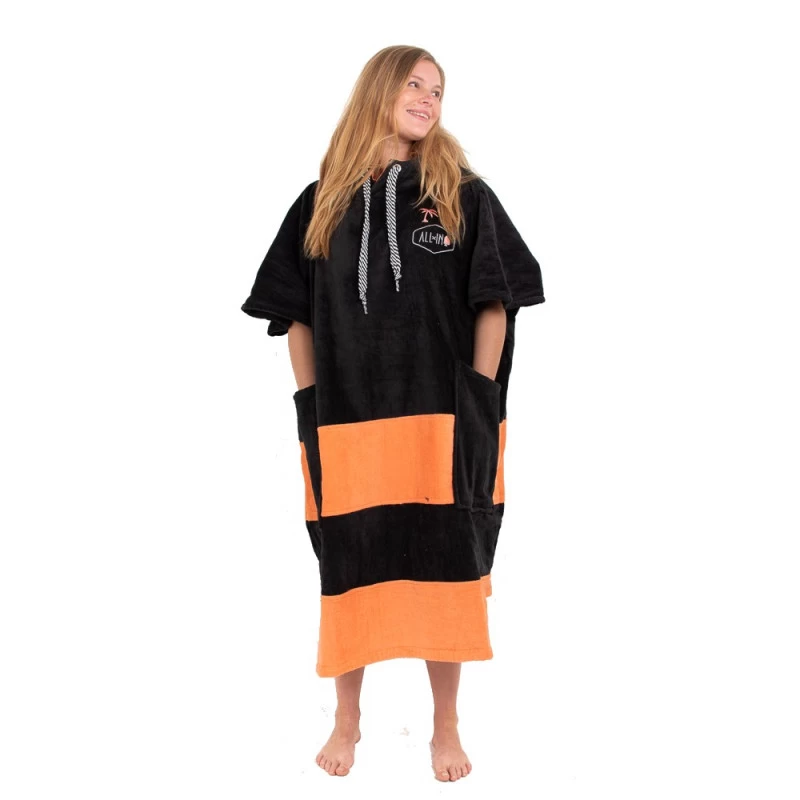 All-In PONCHO ALL IN V FLASH CORAIL/NOIR 4 All-In PONCHO ALL IN V FLASH CORAIL/NOIR – Image 2