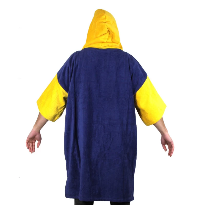 Poncho Howzit Bleu/jaune 8 Poncho Howzit Bleu/jaune – Image 6