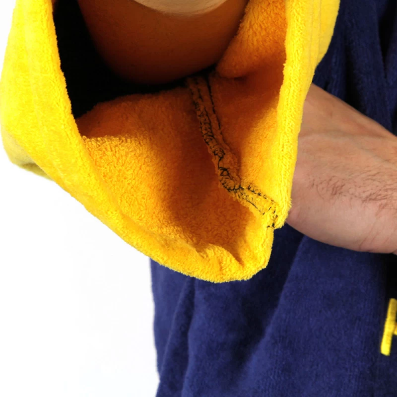 Poncho Howzit Bleu/jaune 10 Poncho Howzit Bleu/jaune – Image 8