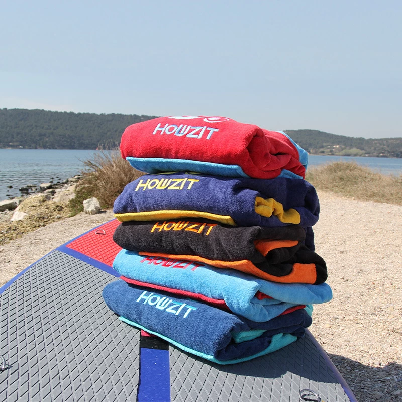 Poncho Howzit Bleu/jaune 11 Poncho Howzit Bleu/jaune – Image 9