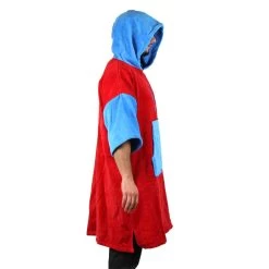 Poncho Howzit Bleu/rouge -Magasin De Kayaks poncho howzit bleu rouge 5