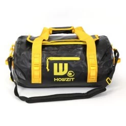 Sac De Voyage étanche DUFFEL BAG 30L - HOWZIT NOIR-JAUNE -Magasin De Kayaks sac de voyage etanche duffel bag 30l howzit noir jaune 10