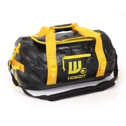 Sac De Voyage étanche DUFFEL BAG 30L - HOWZIT NOIR-JAUNE -Magasin De Kayaks sac de voyage etanche duffel bag 30l howzit noir jaune 11