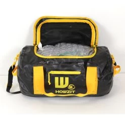 Sac De Voyage étanche DUFFEL BAG 30L - HOWZIT NOIR-JAUNE -Magasin De Kayaks sac de voyage etanche duffel bag 30l howzit noir jaune 9