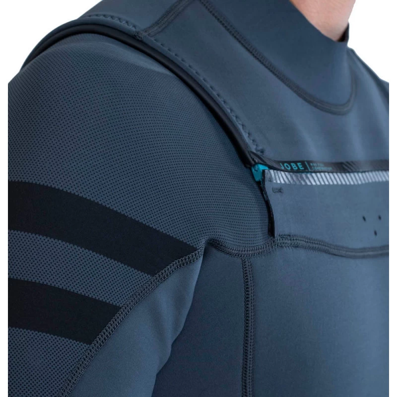 SHORTY JOBE PERTH 3/2MM BLEU FRONTZIP L 6 SHORTY JOBE PERTH 3/2MM BLEU FRONTZIP L – Image 4
