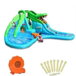 STRUCTURE GONFLABLE HAPPY HOP MR COCODRILLO -Magasin De Kayaks structure gonflable happy hop mr cocodrillo 4