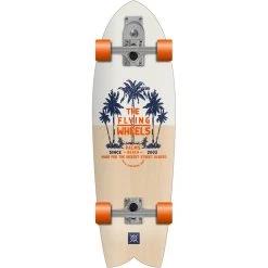 SURFSKATE FLYING WHEELS PALMS GREY 32" -Magasin De Kayaks surfskate flying wheels palms grey 32 3